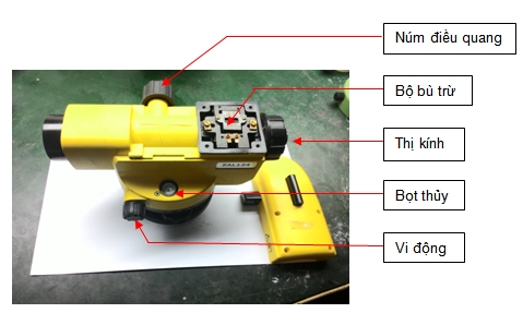 Các lỗi thường gặp khi sửa máy thủy bình